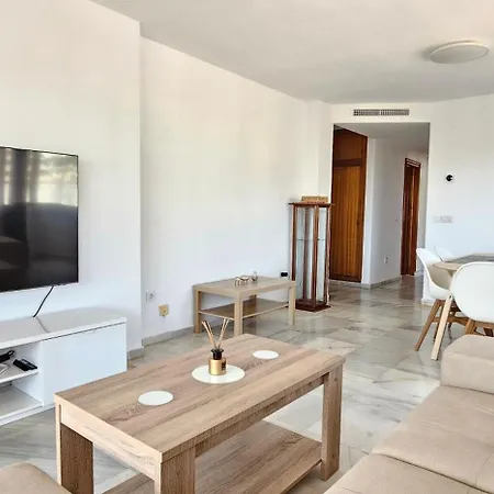 Santa Ana, Pool, 2 Free Parking, Wifi, 3 Bedrooms, For 6-7 People, Large Terrace With Sea View Apartamento