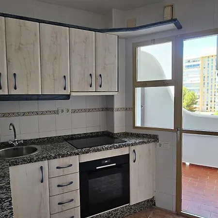 Apartamento Santa Ana, Pool, 2 Free Parking, Wifi, 3 Bedrooms, For 6-7 People, Large Terrace With Sea View Benalmádena
